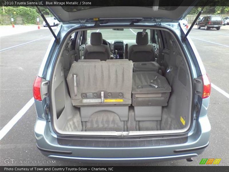 Blue Mirage Metallic / Stone 2010 Toyota Sienna LE