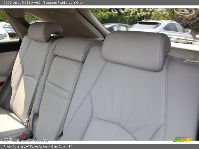 Tungsten Pearl / Light Gray 2009 Lexus RX 350 AWD