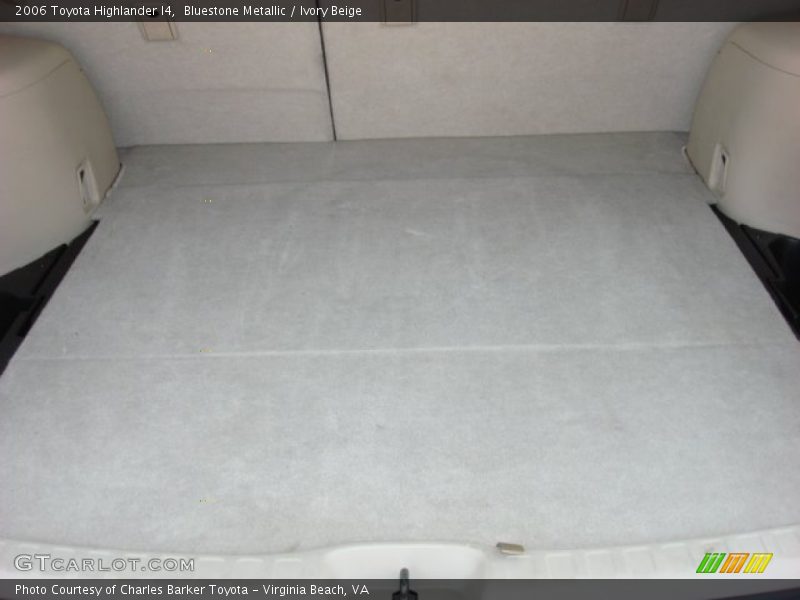Bluestone Metallic / Ivory Beige 2006 Toyota Highlander I4