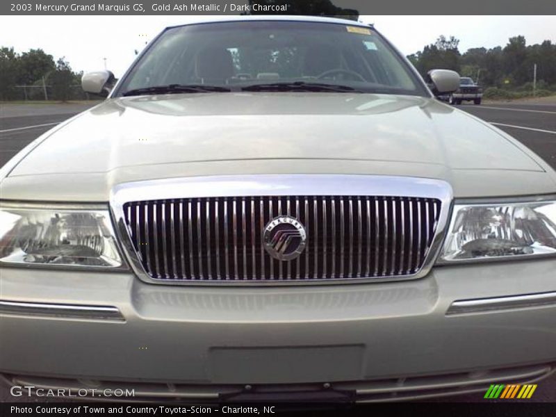Gold Ash Metallic / Dark Charcoal 2003 Mercury Grand Marquis GS
