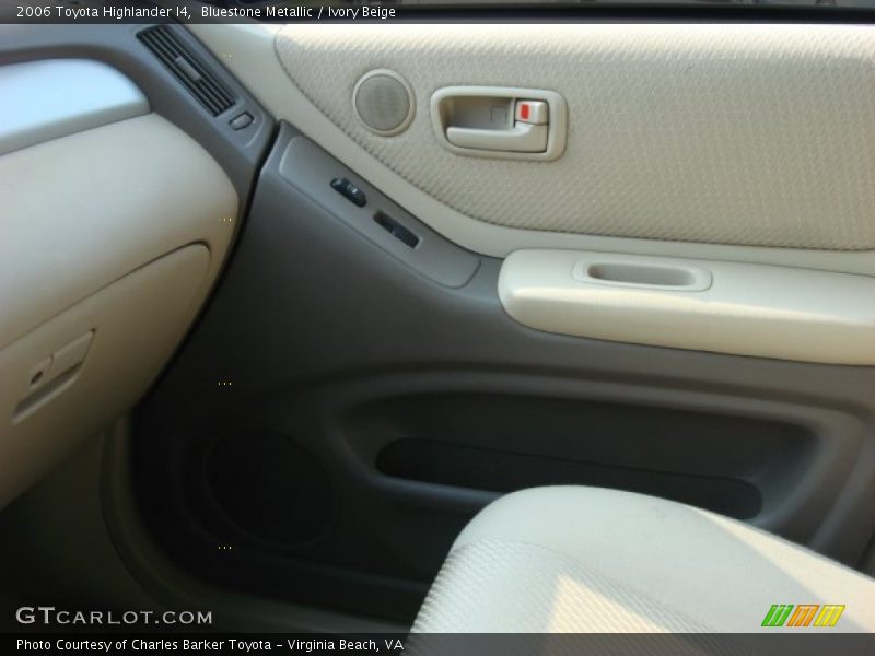 Bluestone Metallic / Ivory Beige 2006 Toyota Highlander I4