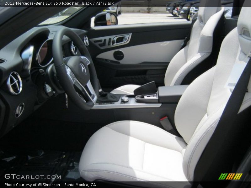  2012 SLK 350 Roadster Ash/Black Interior