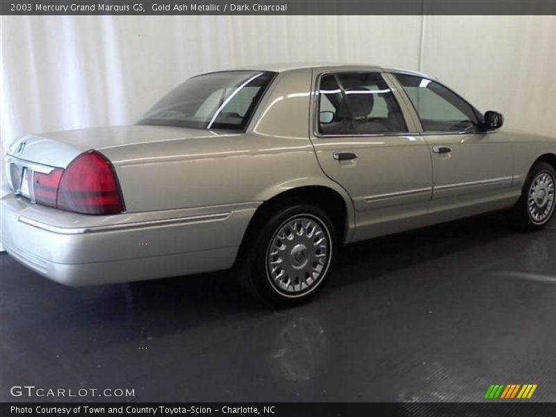 Gold Ash Metallic / Dark Charcoal 2003 Mercury Grand Marquis GS