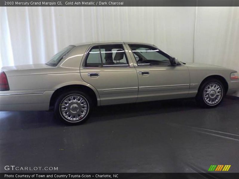 Gold Ash Metallic / Dark Charcoal 2003 Mercury Grand Marquis GS