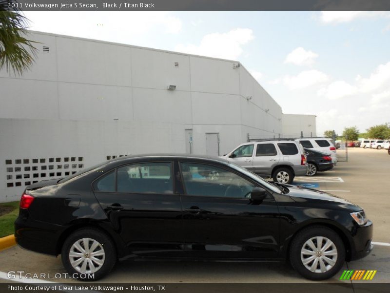 Black / Titan Black 2011 Volkswagen Jetta S Sedan