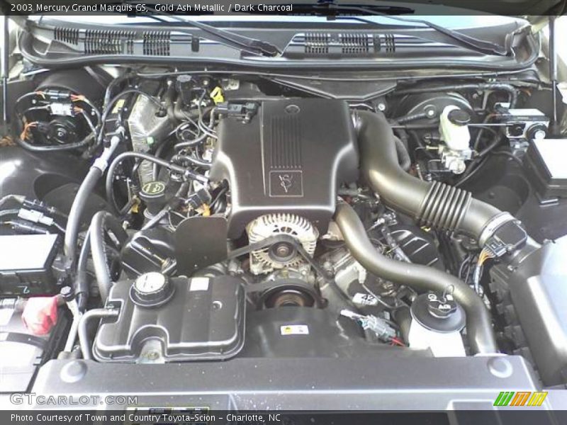 Gold Ash Metallic / Dark Charcoal 2003 Mercury Grand Marquis GS