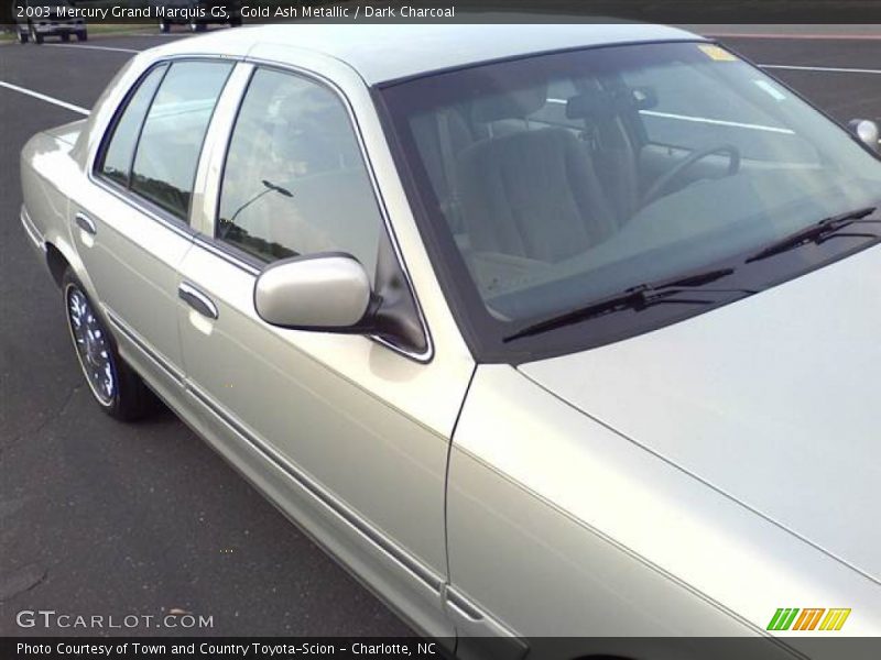 Gold Ash Metallic / Dark Charcoal 2003 Mercury Grand Marquis GS