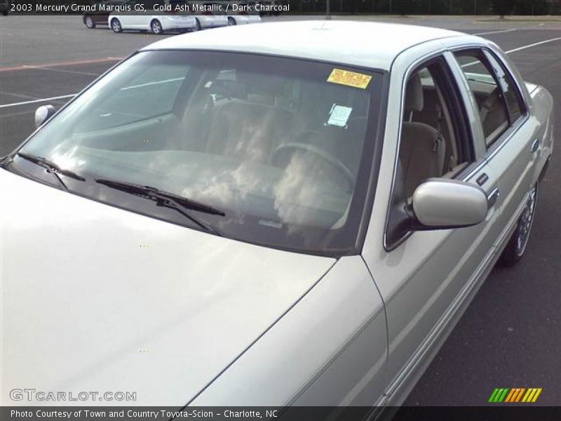 Gold Ash Metallic / Dark Charcoal 2003 Mercury Grand Marquis GS