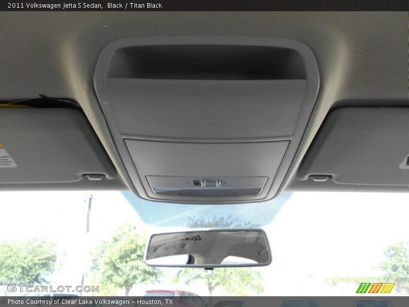 Black / Titan Black 2011 Volkswagen Jetta S Sedan
