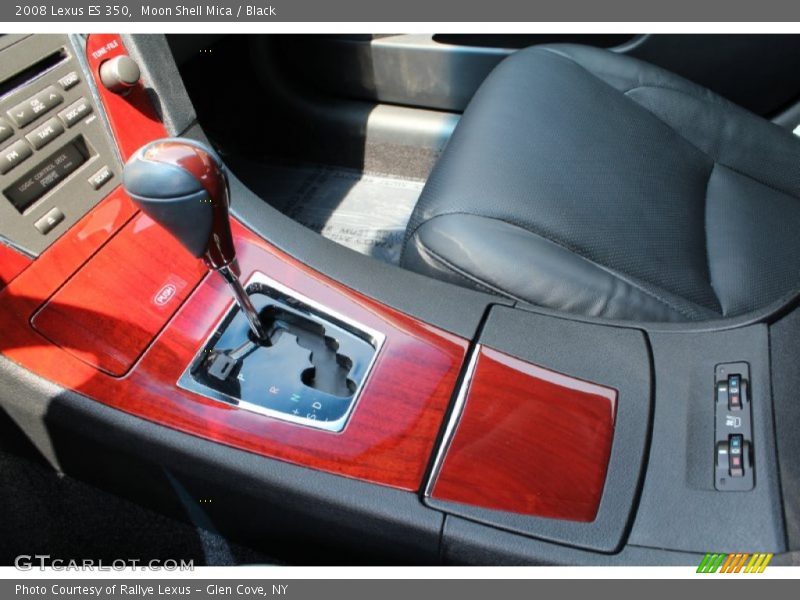 Moon Shell Mica / Black 2008 Lexus ES 350