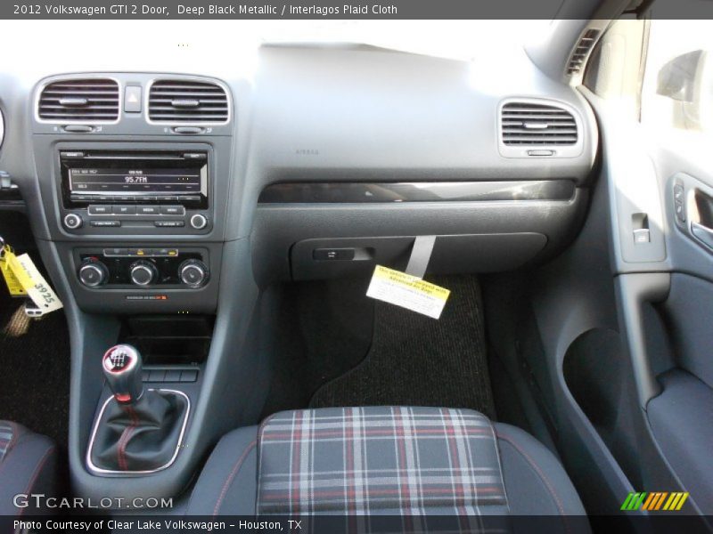  2012 GTI 2 Door Interlagos Plaid Cloth Interior