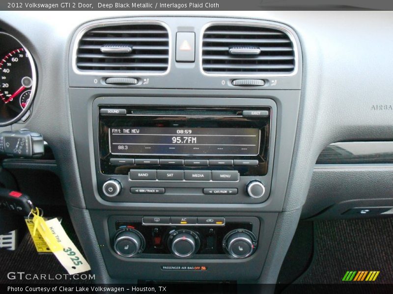 Controls of 2012 GTI 2 Door