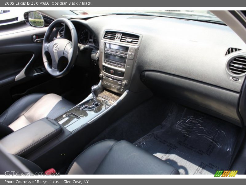 Obsidian Black / Black 2009 Lexus IS 250 AWD