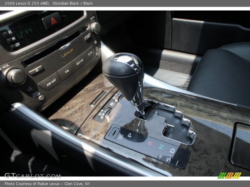 Obsidian Black / Black 2009 Lexus IS 250 AWD