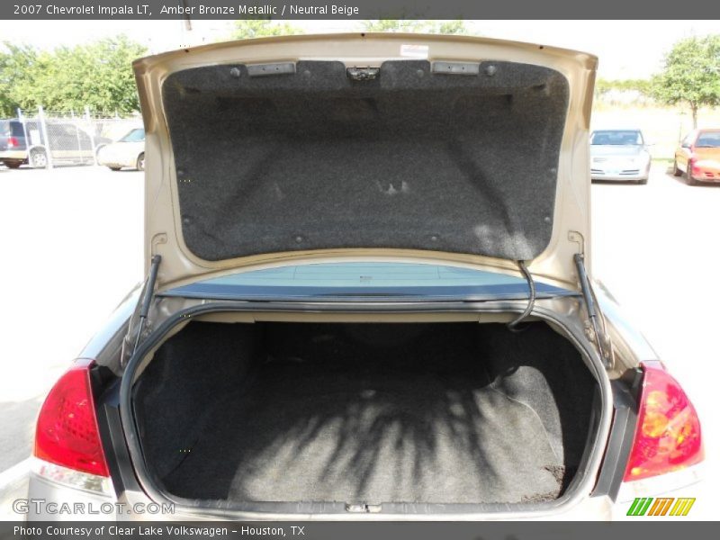  2007 Impala LT Trunk