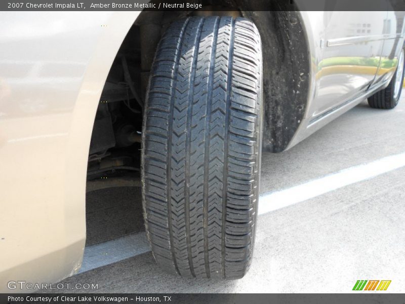 Amber Bronze Metallic / Neutral Beige 2007 Chevrolet Impala LT