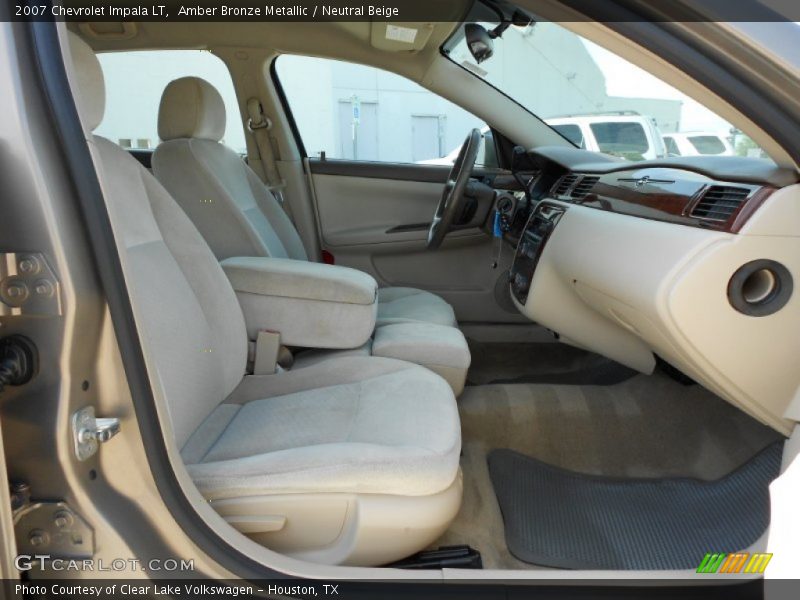 Amber Bronze Metallic / Neutral Beige 2007 Chevrolet Impala LT