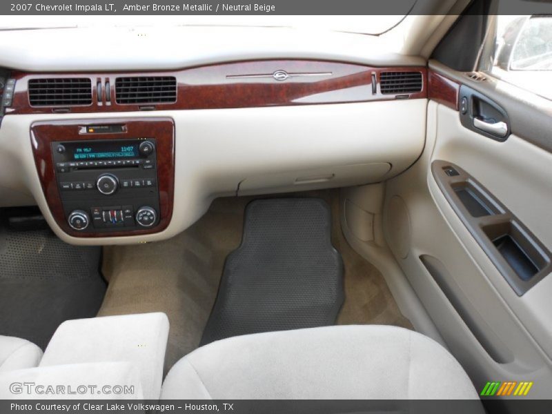 Amber Bronze Metallic / Neutral Beige 2007 Chevrolet Impala LT