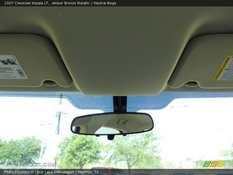 Amber Bronze Metallic / Neutral Beige 2007 Chevrolet Impala LT