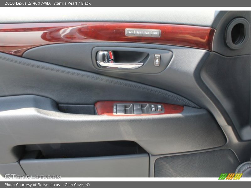 Starfire Pearl / Black 2010 Lexus LS 460 AWD