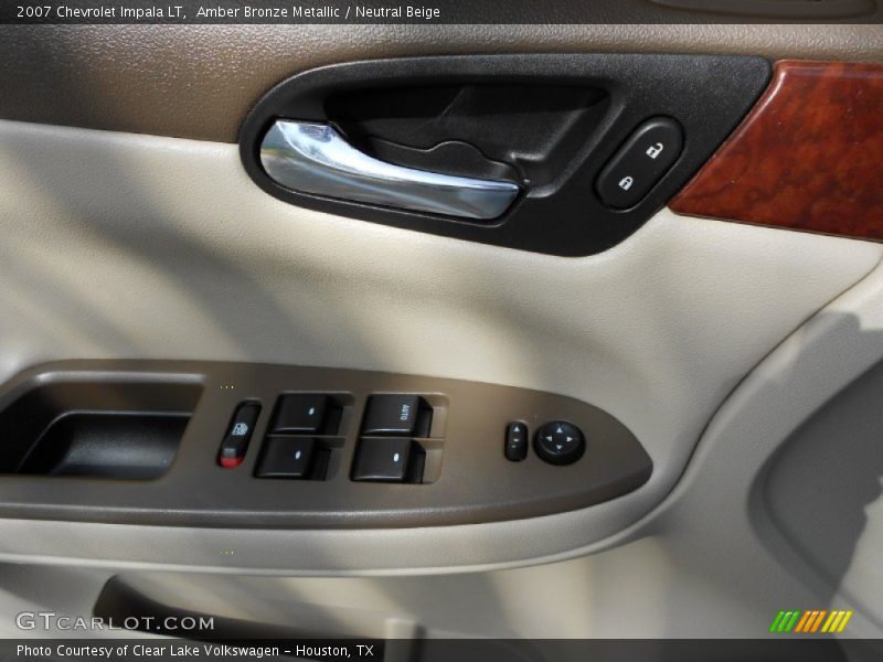Amber Bronze Metallic / Neutral Beige 2007 Chevrolet Impala LT