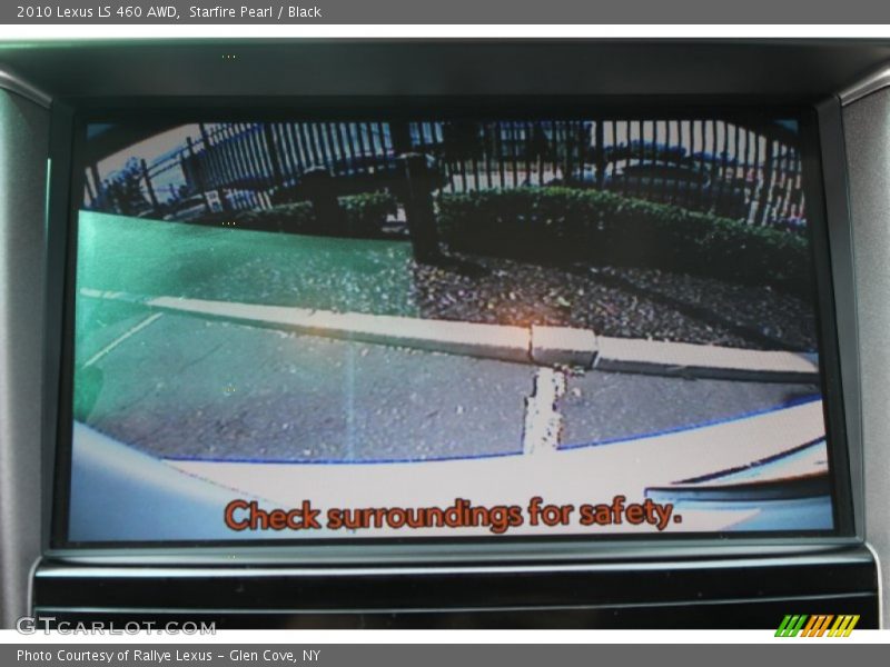 Starfire Pearl / Black 2010 Lexus LS 460 AWD
