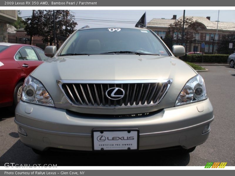 Bamboo Pearl / Parchment 2009 Lexus RX 350 AWD