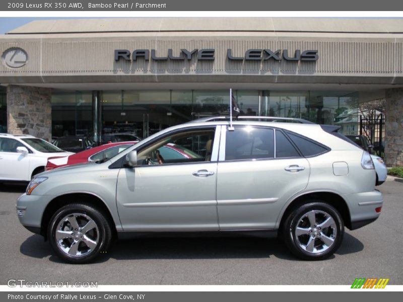 Bamboo Pearl / Parchment 2009 Lexus RX 350 AWD