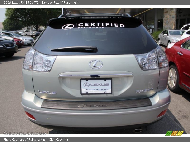 Bamboo Pearl / Parchment 2009 Lexus RX 350 AWD
