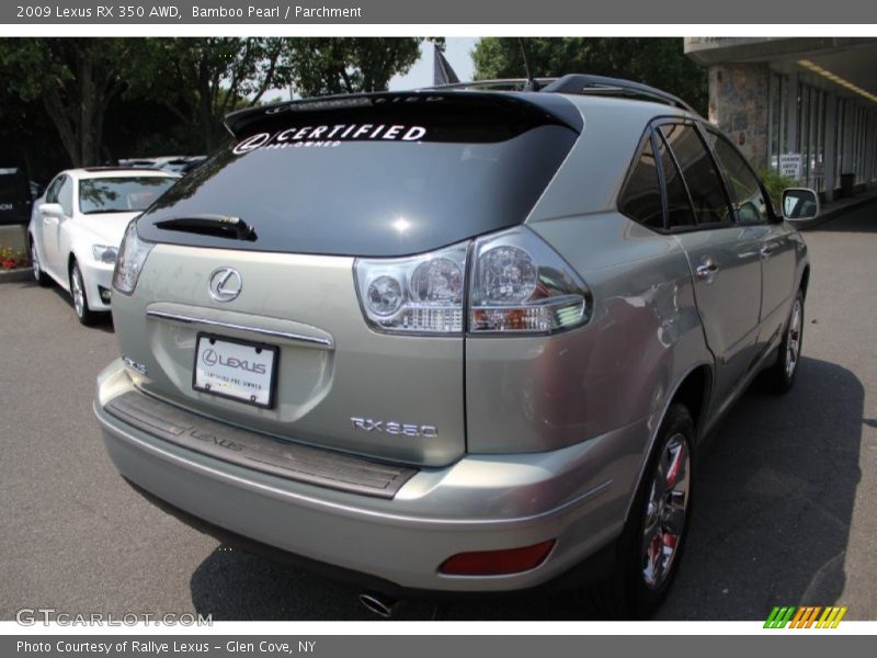 Bamboo Pearl / Parchment 2009 Lexus RX 350 AWD