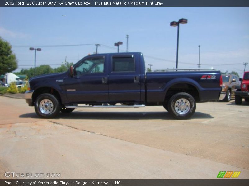  2003 F250 Super Duty FX4 Crew Cab 4x4 True Blue Metallic