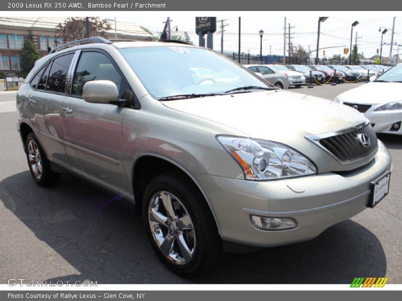 Bamboo Pearl / Parchment 2009 Lexus RX 350 AWD