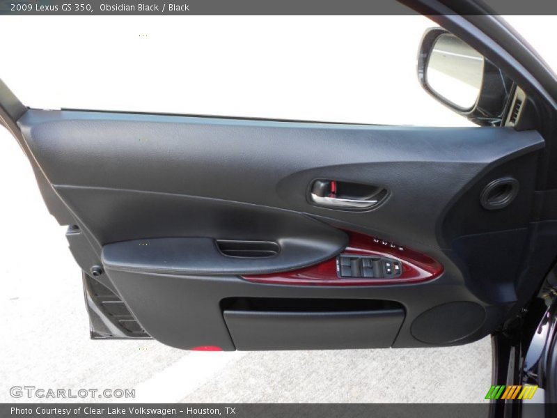 Obsidian Black / Black 2009 Lexus GS 350