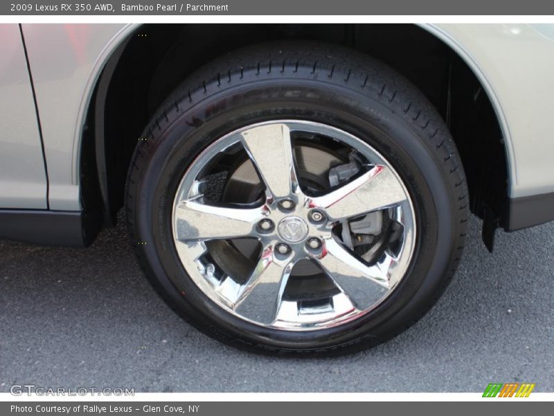Bamboo Pearl / Parchment 2009 Lexus RX 350 AWD