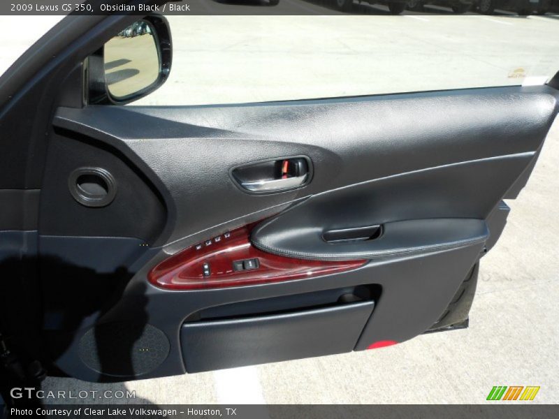 Obsidian Black / Black 2009 Lexus GS 350