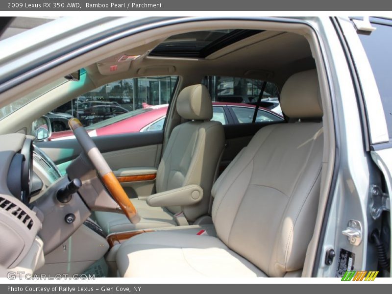 Bamboo Pearl / Parchment 2009 Lexus RX 350 AWD