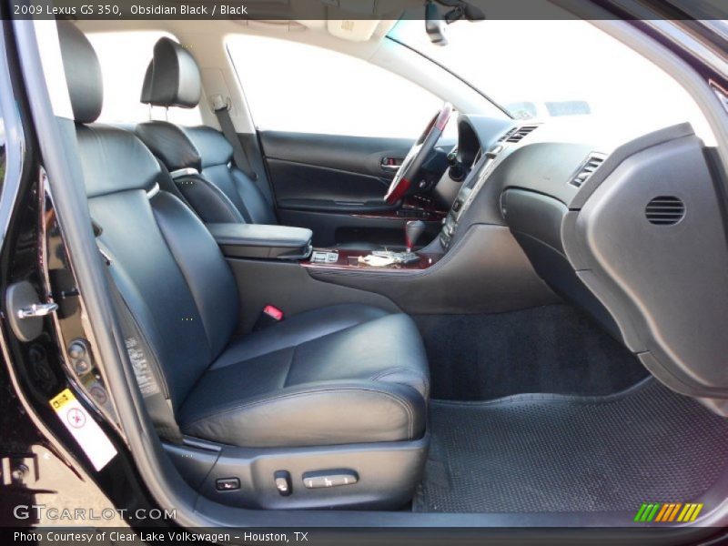 Obsidian Black / Black 2009 Lexus GS 350
