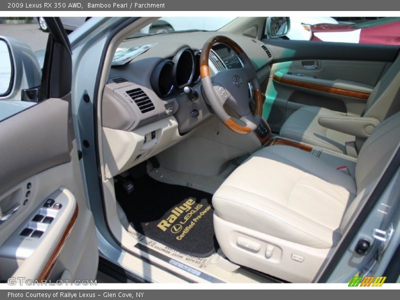 Bamboo Pearl / Parchment 2009 Lexus RX 350 AWD