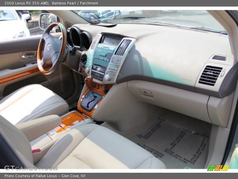 Bamboo Pearl / Parchment 2009 Lexus RX 350 AWD