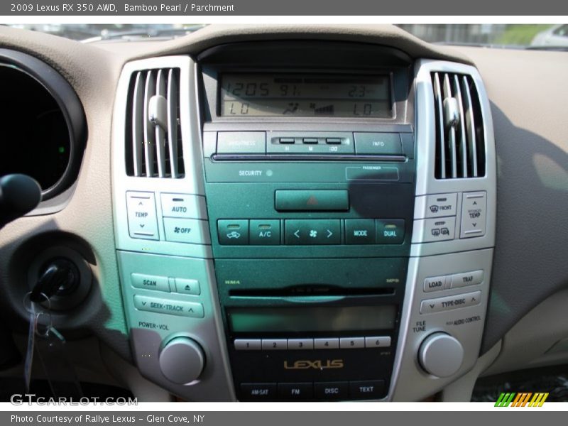 Bamboo Pearl / Parchment 2009 Lexus RX 350 AWD