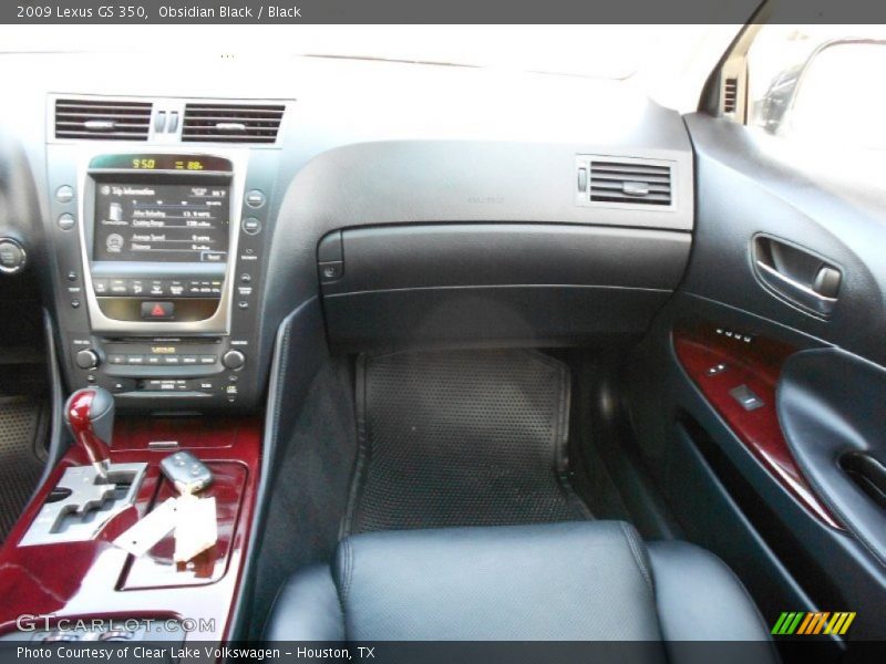 Obsidian Black / Black 2009 Lexus GS 350