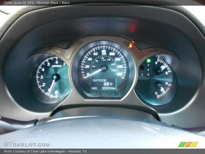  2009 GS 350 350 Gauges