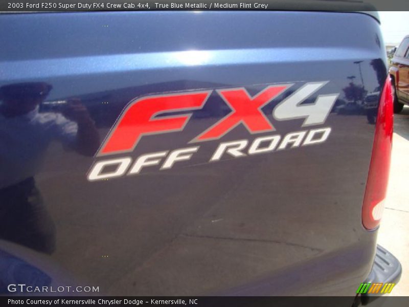  2003 F250 Super Duty FX4 Crew Cab 4x4 Logo