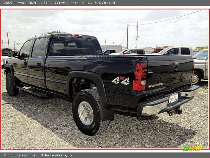 Black / Dark Charcoal 2005 Chevrolet Silverado 3500 LS Crew Cab 4x4