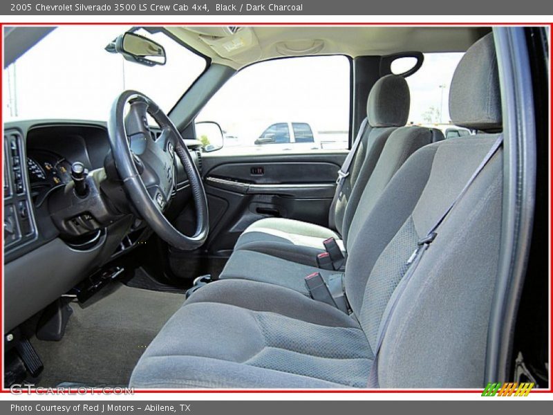Black / Dark Charcoal 2005 Chevrolet Silverado 3500 LS Crew Cab 4x4