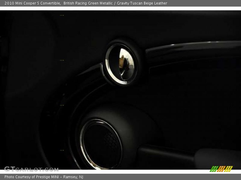 British Racing Green Metallic / Gravity Tuscan Beige Leather 2010 Mini Cooper S Convertible