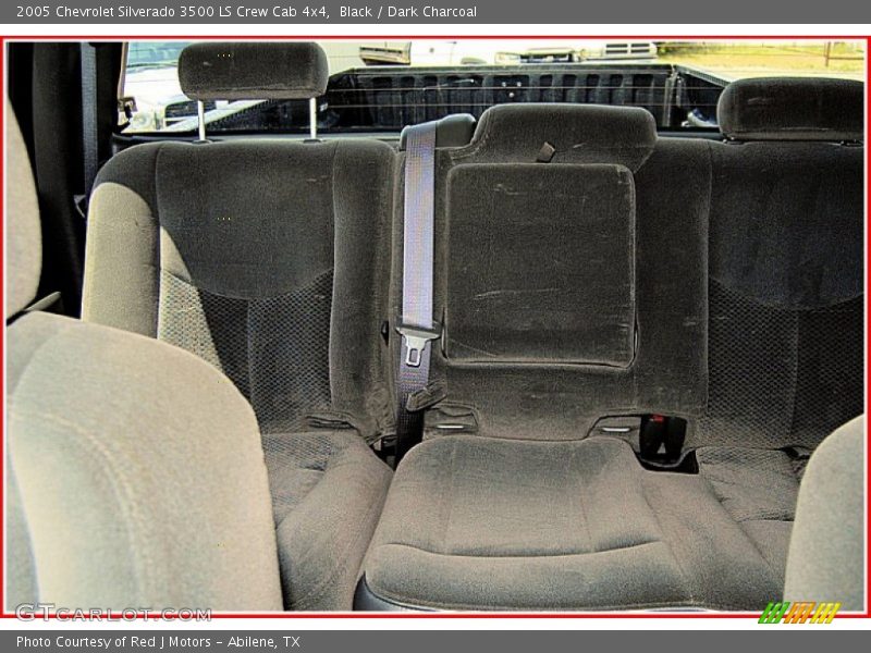 Black / Dark Charcoal 2005 Chevrolet Silverado 3500 LS Crew Cab 4x4