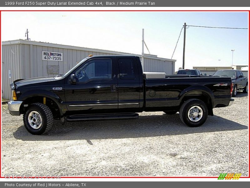 Black / Medium Prairie Tan 1999 Ford F250 Super Duty Lariat Extended Cab 4x4