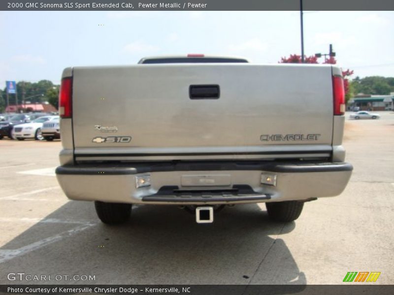 Pewter Metallic / Pewter 2000 GMC Sonoma SLS Sport Extended Cab