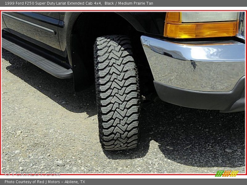 Black / Medium Prairie Tan 1999 Ford F250 Super Duty Lariat Extended Cab 4x4